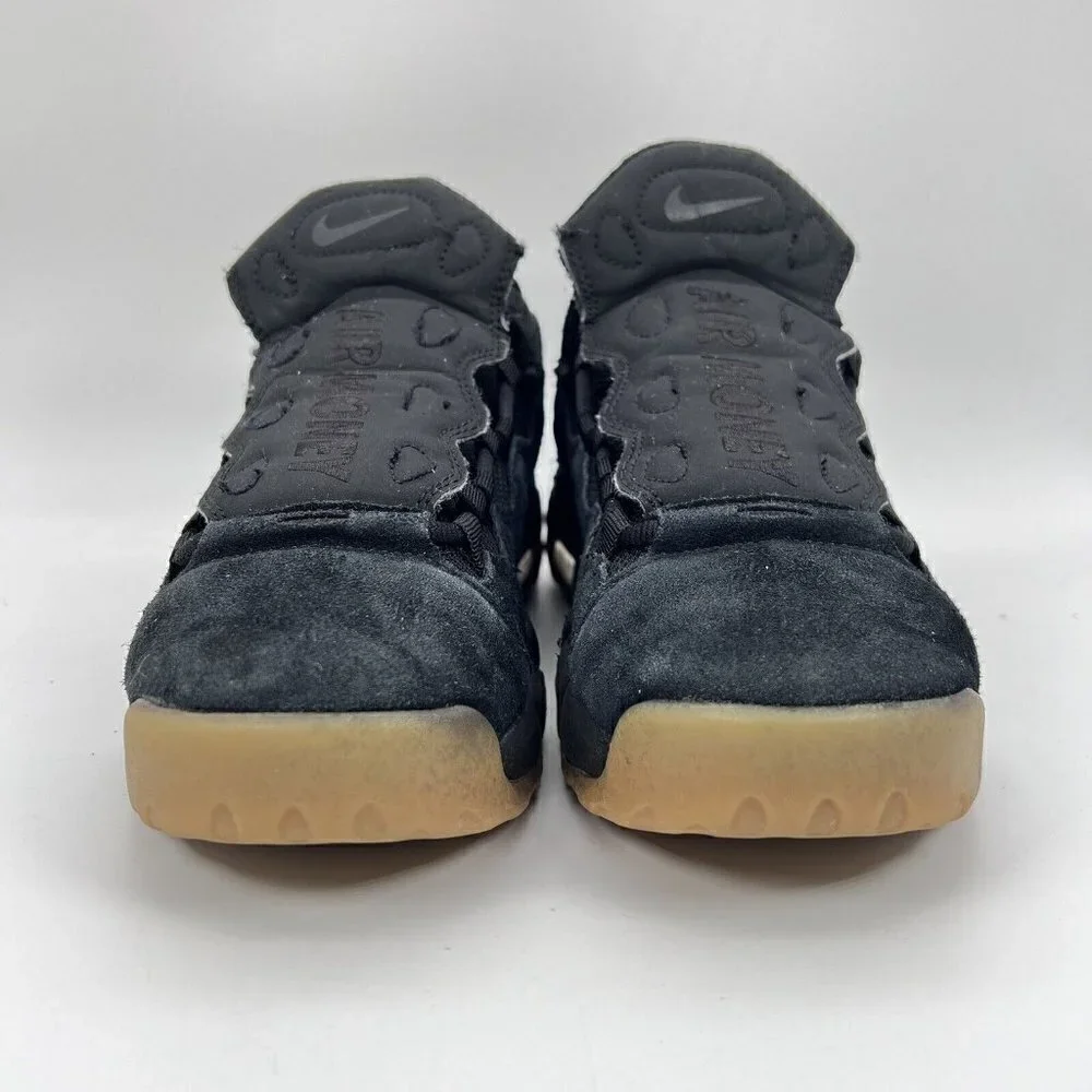 Nike Air Money Black/Black-Gum Light Brown Shoes AQ9350-001 Athletic Youth 5.5Y